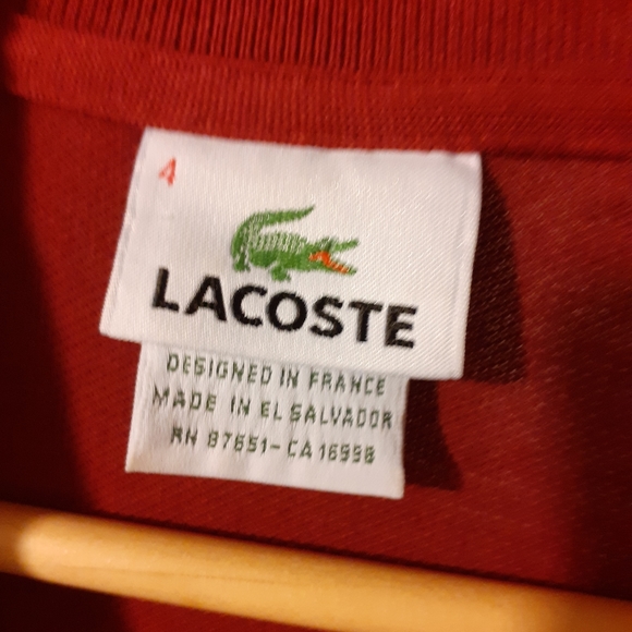 LACOSTE POLO TEE - Picture 2 of 6